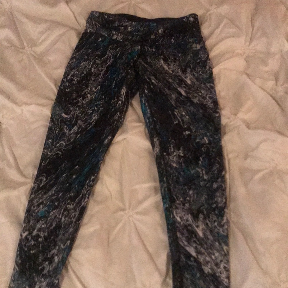 Marbled leggings, full leg